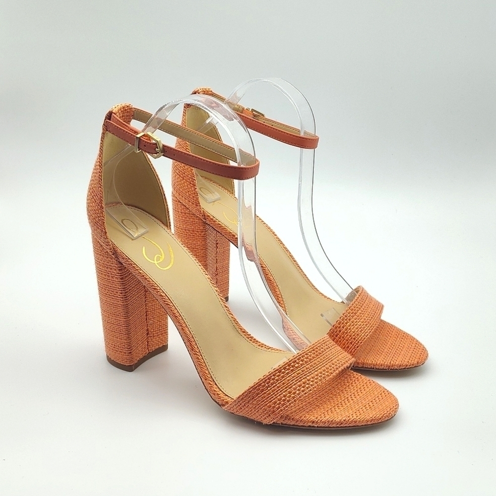 NEW Sam Edelman Yaro Heel in Coral Size Women's 10.5